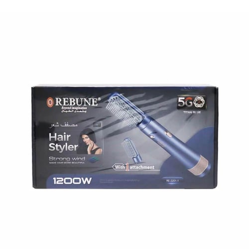 استشوار 1200 واط ازرق RE2201-1 من ريبون