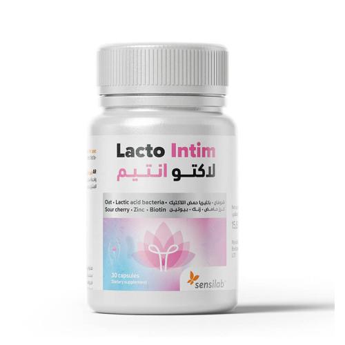 مكمل غذائي لاكتو انتيم 30 كبسولة من سينسلاب