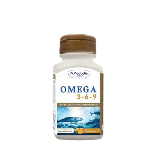 اوميجا 3 - 6 - 9 مكمل غذائي 30 كبسولة من ميدوديا