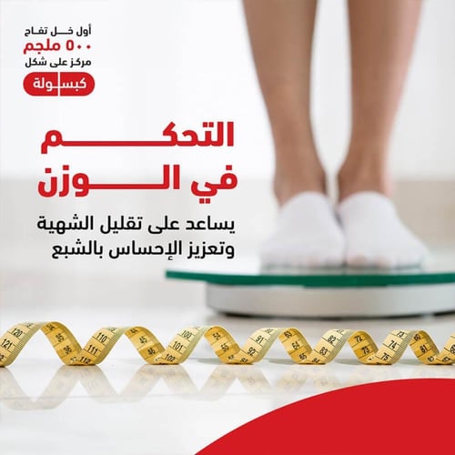 خل تفاح 500 مج 120 كبسولة من هوليستا