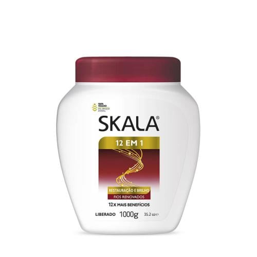 كريم وماسك 12 في 1 لمكافحة جفاف الشعر من سكالا اكس...