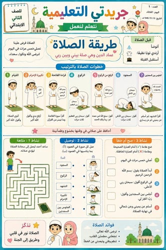 جريده طريقه الصلاه