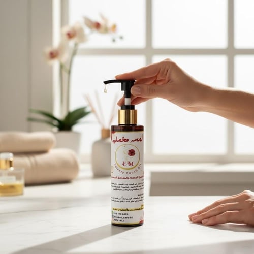 زيت تفتيح الجسم والمناطق الحساسه ب أحماض الفواكهه...