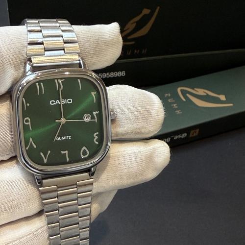 ساعة كاسيو عربي