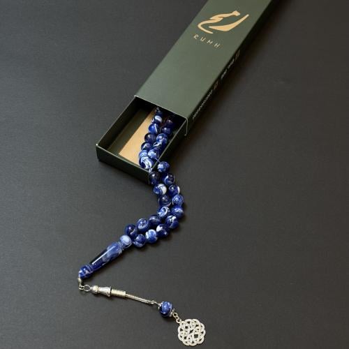 مسباح بكلايت ازرق مموج