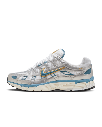 حذاء Nike P-6000 الرمادي مع الأزرق