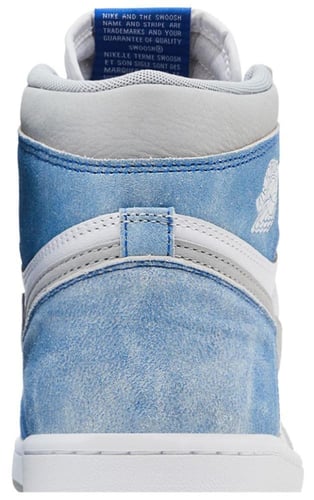 حذاء نايك اير جوردان 1 (أزرق/أبيض)