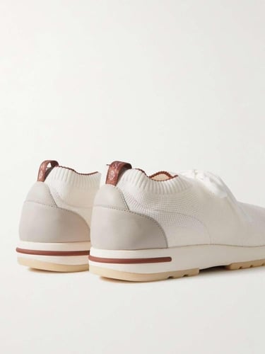 حذاء Weekend Walk من Loro Piana - أبيض