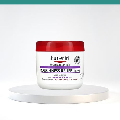كريم Eucerin Roughness Relief لترطيب البشرة الخشنة...