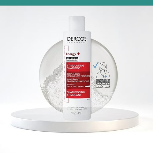 شامبو Vichy Dercos Energy+ المحفّز لنمو الشعر – 20...