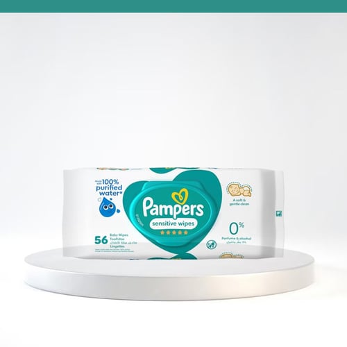 مناديل بامبرز سنستيف – Pampers Sensitive Baby Wipe...