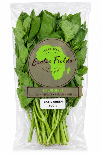 ريحان أخضر طازج Exotic Fields – 100 جرام