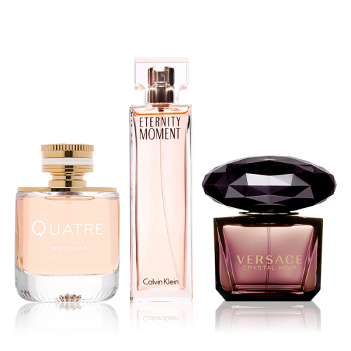 مجموعة العطور الأنثوية – 3 قطع