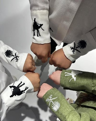 قميص كتان يوم التاسيس