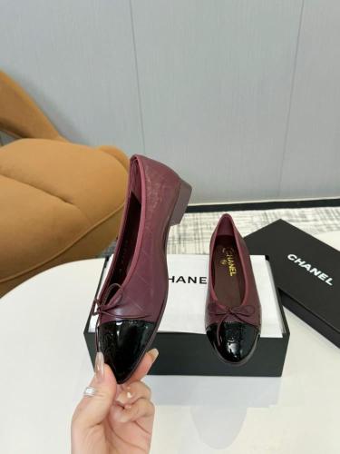 باليرينا شانيل عنابي Chanel