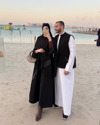 طقم الشتاء عبايه + سديري (اختياري)