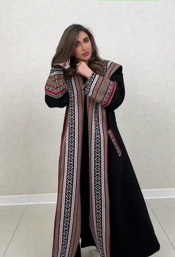 بشت سدو نسائية شتويه معا قبعه