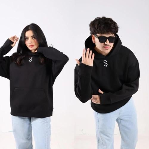 هودي اوفر سایز اسود