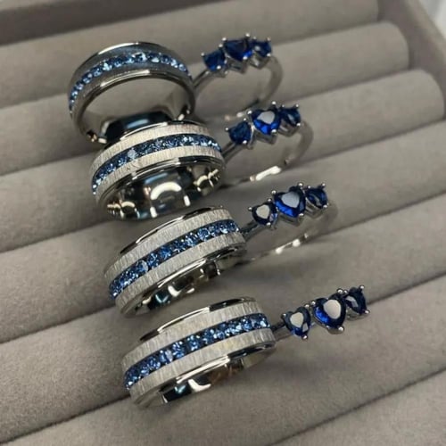 بكج خواتم تحفر من الداخل.. كإشارة سرية بينكم فقط !