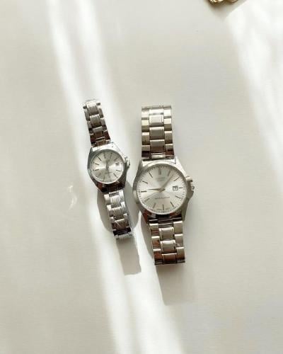 بكج ساعات كاسيو كبلز فضي