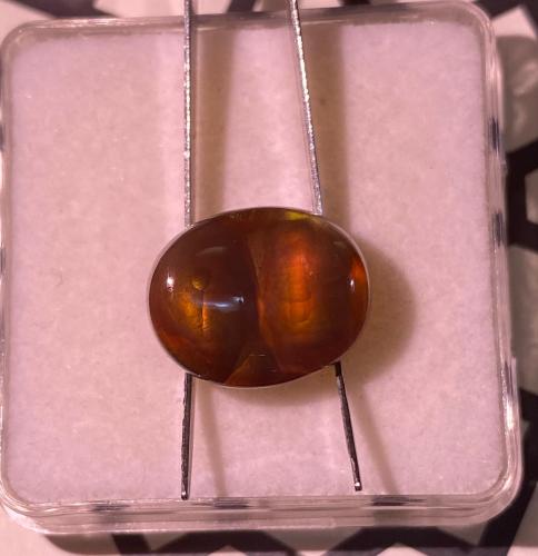 عقيق ناري مكسيكي طبيعي (غير معالج) 7.98 قيراط