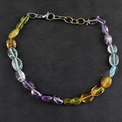 اسوارة بأحجار متعددة 43 قيراط