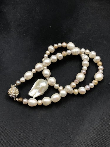عقد من اللؤلؤ الطبيعي (غير معالج) 240.5 قيراط