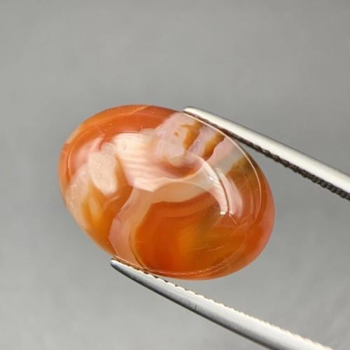 عقيق احمر كارنيليان (Carnelian) طبيعي (غير معالج)...