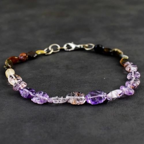 اسوارة بأحجار متعدده 57 قيراط