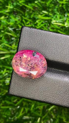 روبي (ياقوت) كشميري طبيعي (غير معالج) 12.35 قيراط