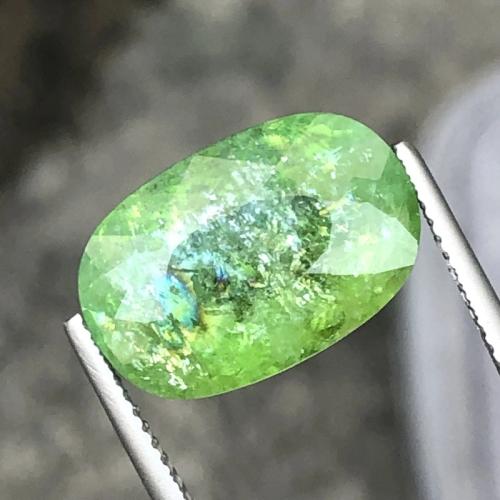 تورمالين (Paraiba) موزمبيقي طبيعي (غير معالج) 9.84...