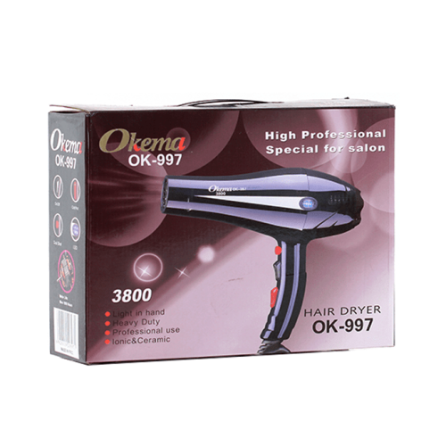 مجفف الشعر 3800 من اوكيما - OK997