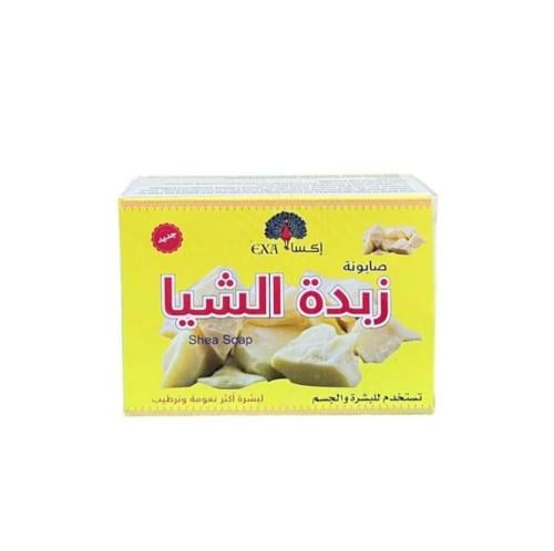 صابون زبدة الشيا للبشرة والجسم من إكسا - 125 جرام