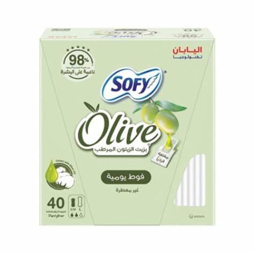 سوفي فوط يومية بزيت الزيتون عادي غير معطره 40