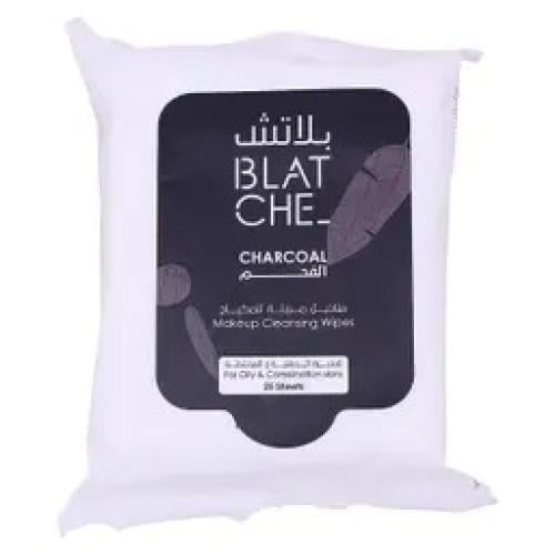 بلاتش مناديل مزيل مكياج بالفحم 25 قطعة