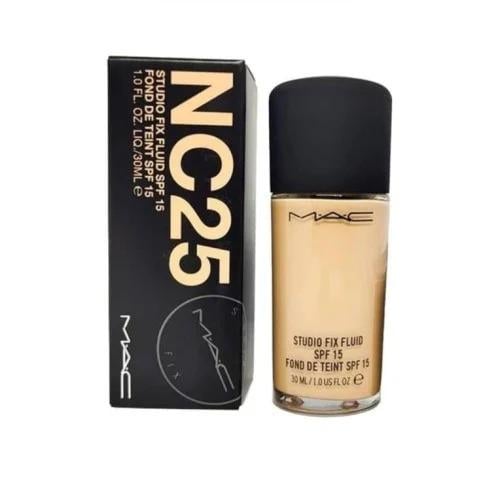 ماك كريم أساس ستديو فيكس فلويد بحماية 15 من الشمس...