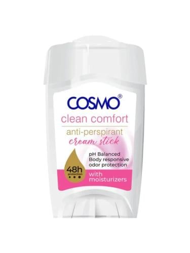 كوزمو ستيك كريم مضاد للعرق 45 مل Clean Comfort
