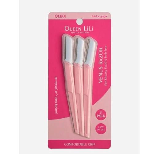 امواس حلاقة للوجه والجسم من كوين ليلي 3 امواس QLR0...