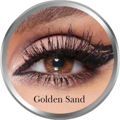 عدسات امارا الشهريه جولدن ساند GOLDEN SAND