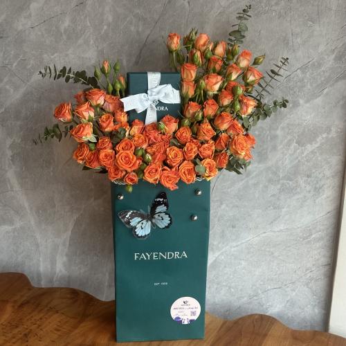 سلسال فايندرا مع ورود رائعة