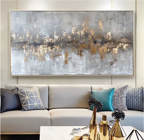 لوحة جدارية فن تجريدي C15488