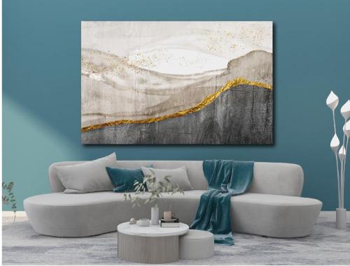 لوحة جدارية فن تجريدي -699