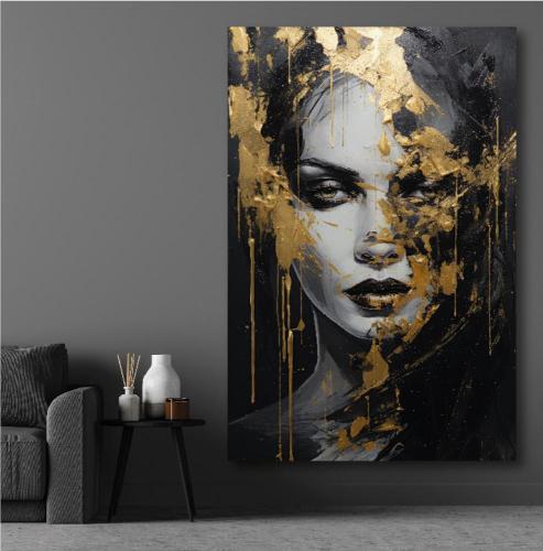 لوحة جدارية فنية C918