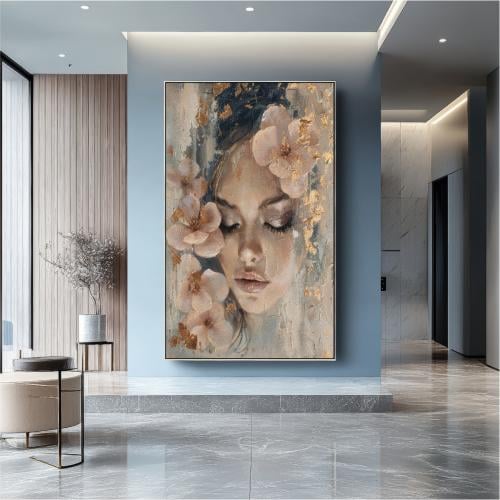 لوحة جدارية فنية بشكل عصري C1593