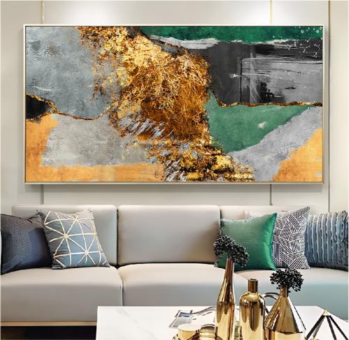 لوحة جدارية فن تجريدي C16022