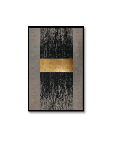 لوحة جدارية فن تجريدي C1752