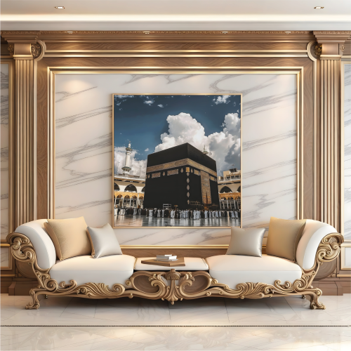 لوحة جدارية الحرم المكي A1613