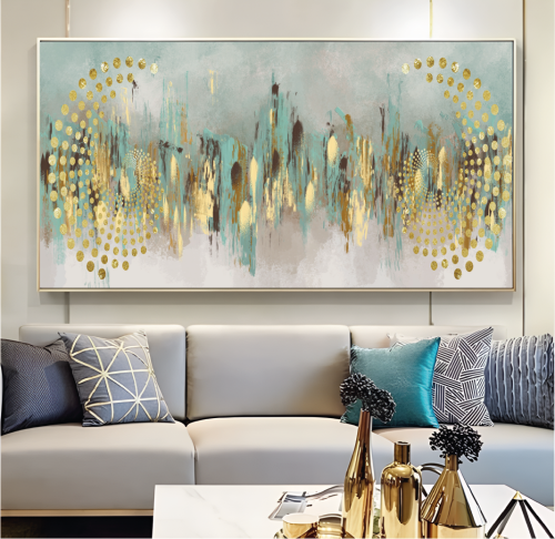 لوحة جدارية فن تجريدي C15552