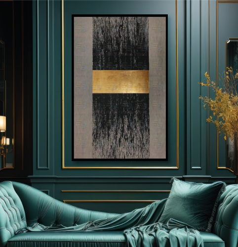 لوحة جدارية فن تجريدي C1752