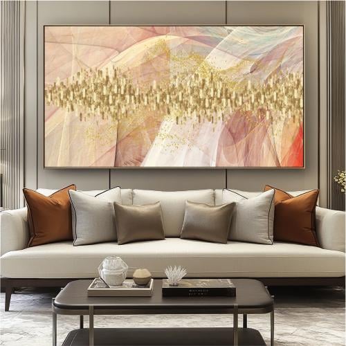 لوحة جدارية فن تجريدي C16133